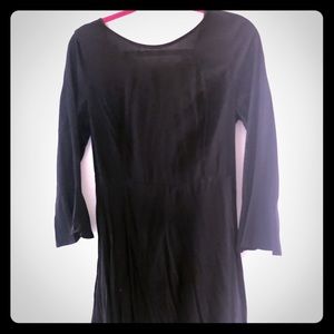Black Long Sleeved Dress